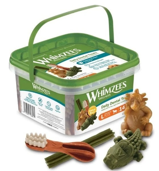 Whimzees Variety Box Dog Dental Treats