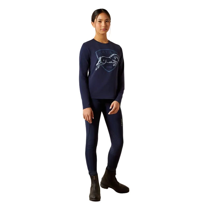 Ariat Girls Liberty Jump Long Sleeve T-shirt