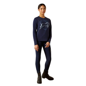 Ariat Girls Liberty Jump Long Sleeve T-shirt