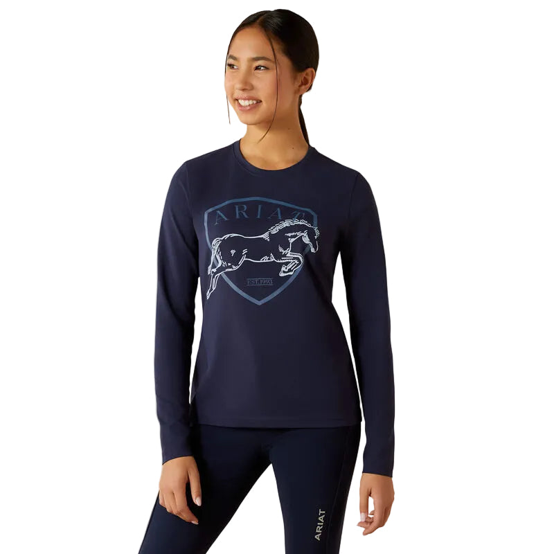 Ariat Girls Liberty Jump Long Sleeve T-shirt