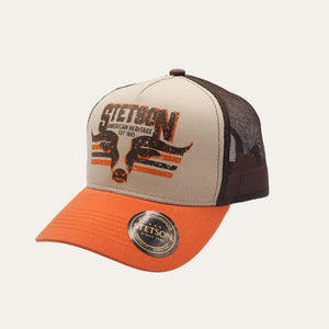 Stetson Longhorn Trucker Cap