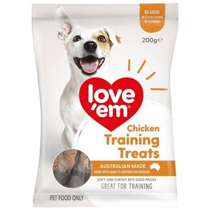 Love Em Chicken Training Dog Treats