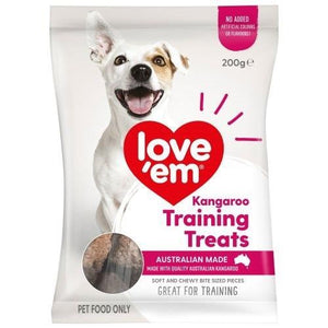 Love Em Kangaroo Training Dog Treats