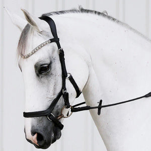 Lumiere Azure Micklem Style Anatomic Leather Bridle