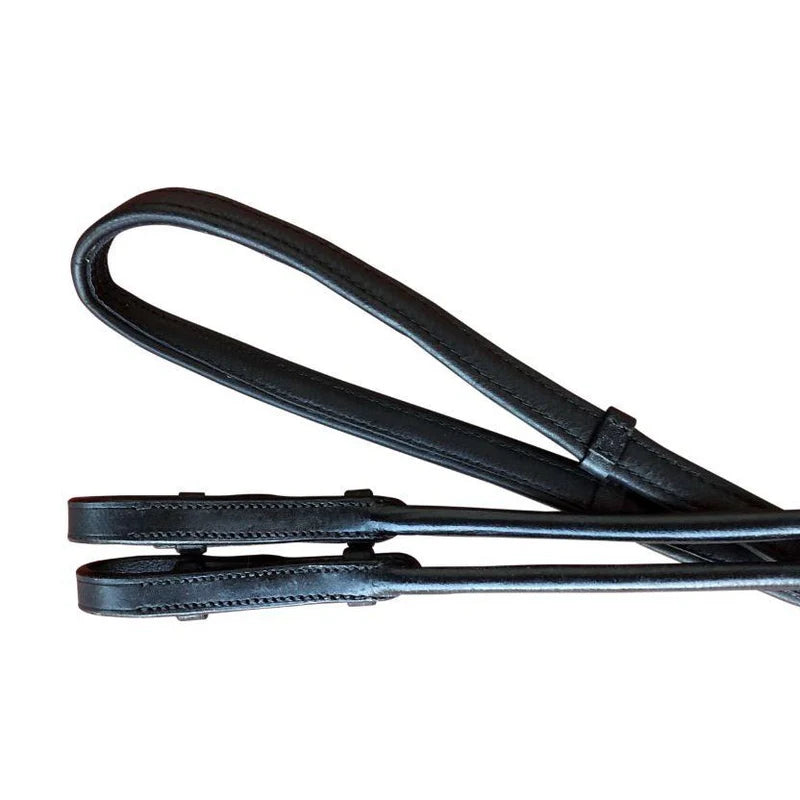 Lumiere Padded Nappa Leather Rolled Reins