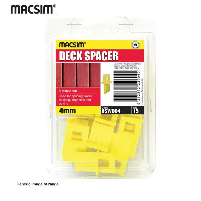 Macsim Deck Spacers 15 Pack