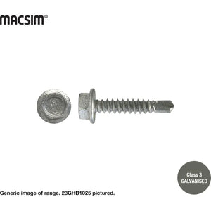 Macsim Self Drilling Screws Galvanised 10G