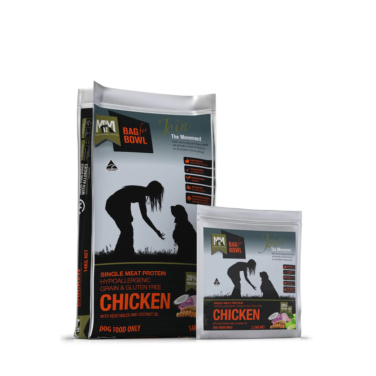 Meals for Mutts Single Protein Chicken Dry Dog Food