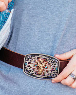 Montana Attitude Aztec Arrow Buckle
