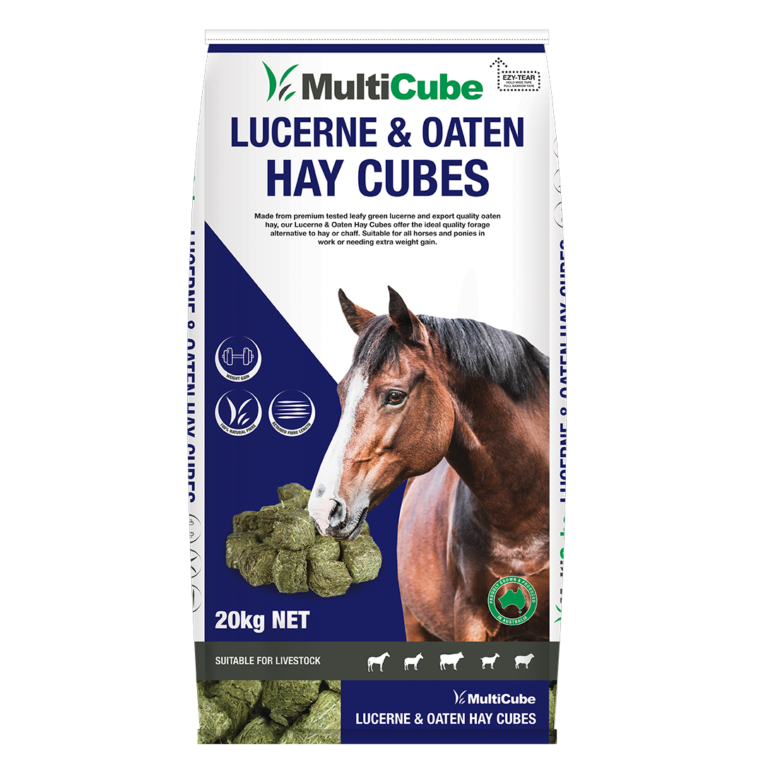 Multicube Lucerne and Oaten Hay Cubes