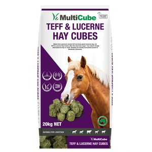 Multicube Lucerne and Teff Hay Cubes
