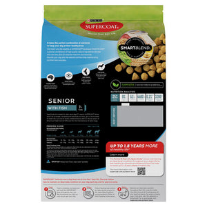 Supercoat Senior Fish Dry Dog Food