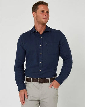 Pilbara Men's Linen L/S Shirt