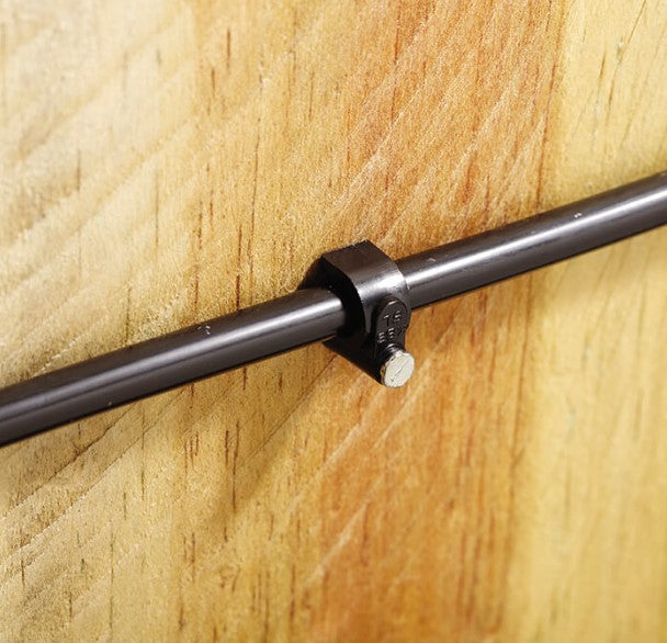 Neta 4mm Saddle Clamp with Nails