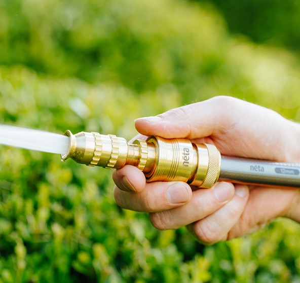 Neta Brass 12mm Click On Jumbo Nozzle