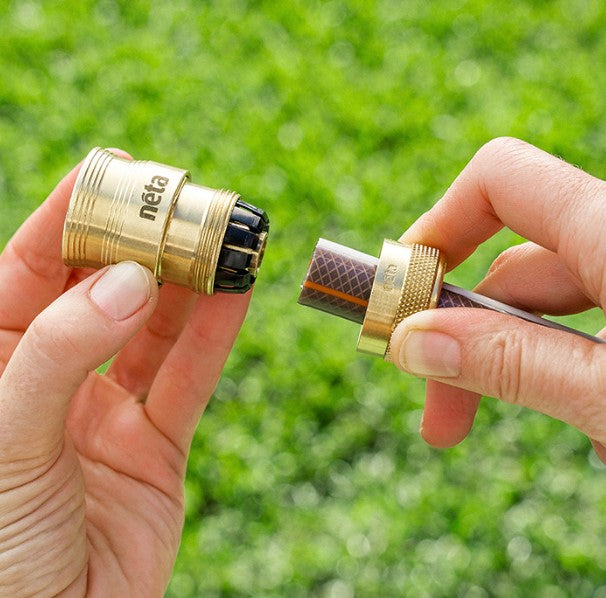 Neta Brass 12mm EZ Hose Connector