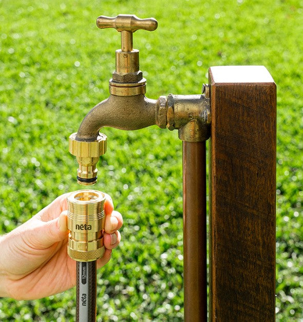 Neta Brass 12mm Hose Fittings Set