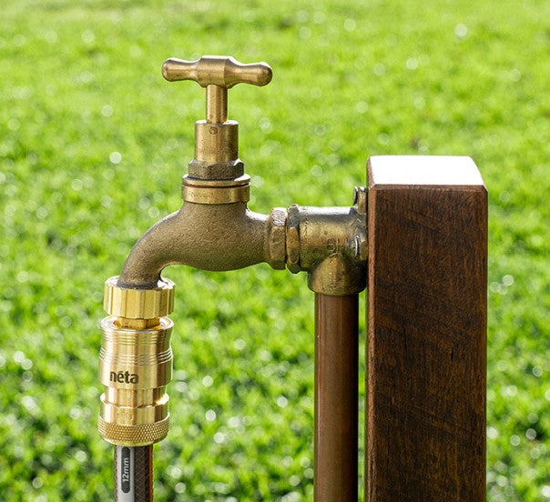 Neta Brass 12mm Hose Fittings Set