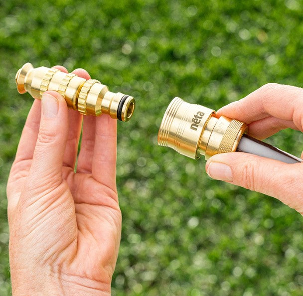 Neta Brass 12mm Hose Fittings Set
