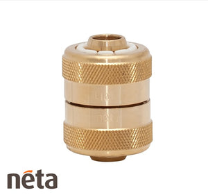 Neta Brass 12mm EZ Hose Joiner