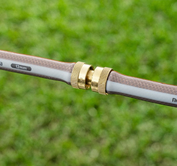Neta Brass 12mm Screw Hose Joiner