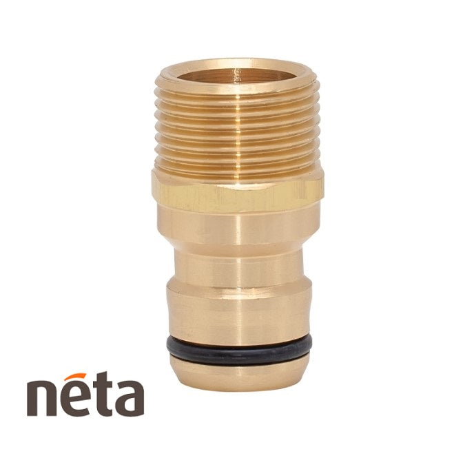 Neta Brass 18mm 3/4in MBSP Spray Adaptor
