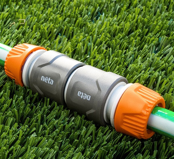 Neta Plastic 12mm Hose Coupler 2 End