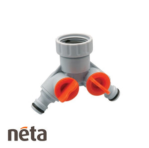 Neta Plastic 12mm Universal Twin Tap