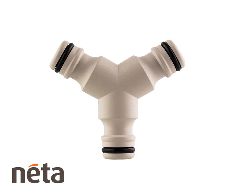 Neta Plastic 3 End Hose Coupler 12mm