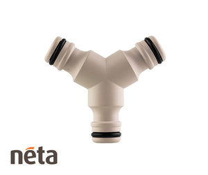 Neta Plastic 3 End Hose Coupler 12mm