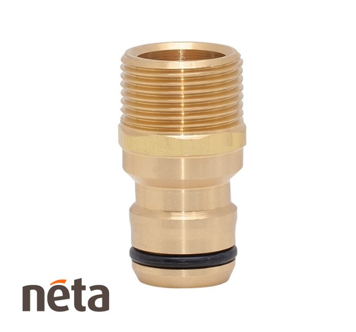 Neta Plastic 3/4in x 18mm Spray Adaptor
