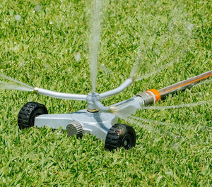 Neta Wheel Base Metal Triple Arm Sprinkler