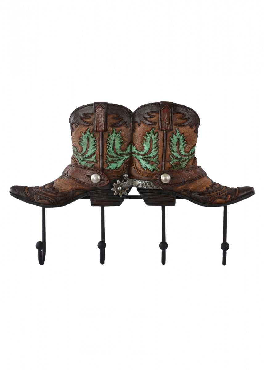 Pure Western Boots x 4 Wall Hooks
