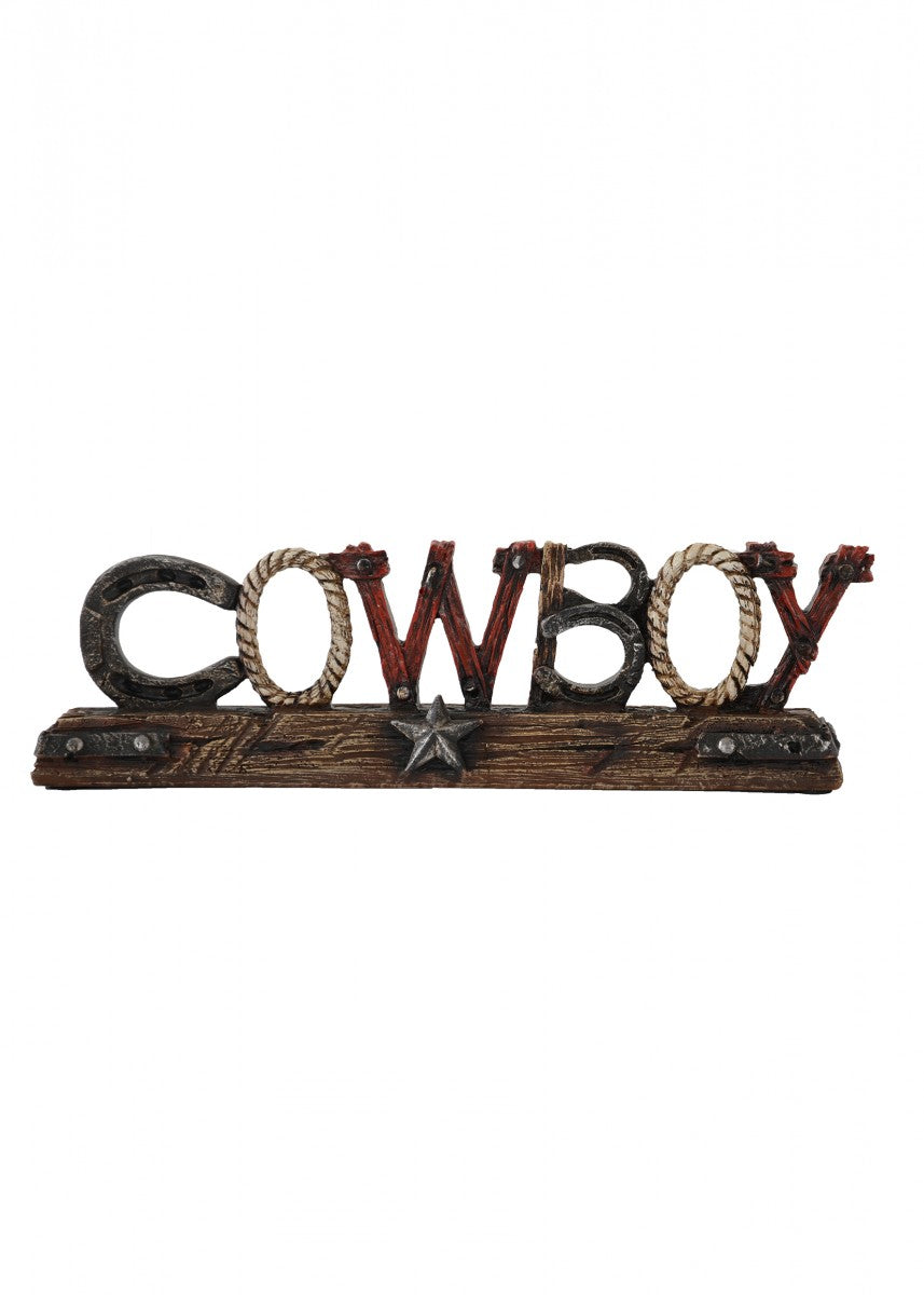 Pure Western Cowboy Decor Stand