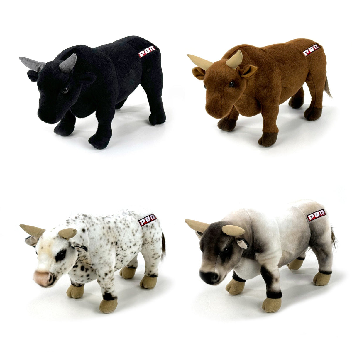 Big Country Toys PBR Plush Bull Grey 14in