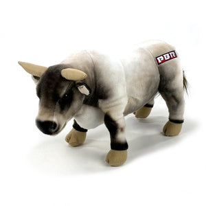 Big Country Toys PBR Plush Bull Grey 14in