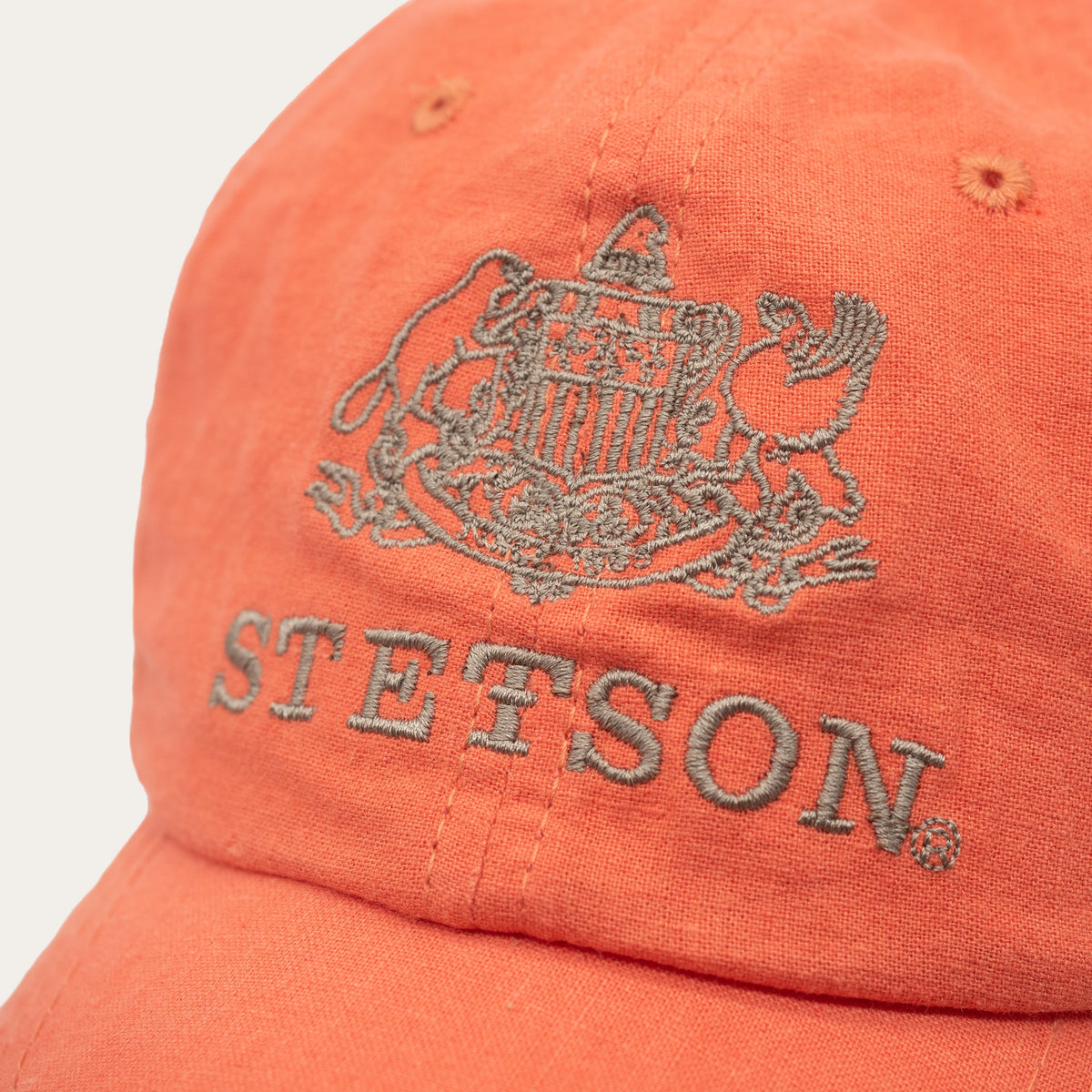 Stetson Cap Linen Orange