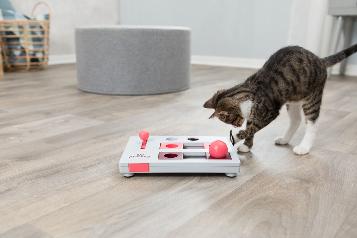 Trixie Brain Mover Strategy Game Activity Cat Feeder