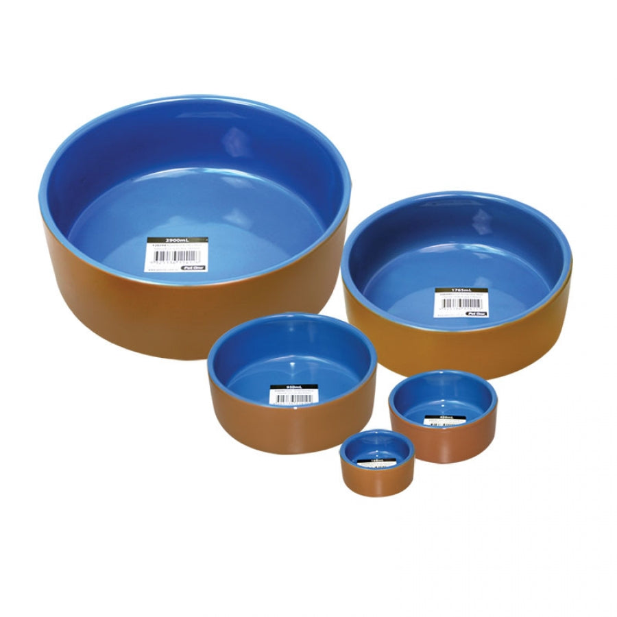 Pet One Ceramic Round Pet Dish