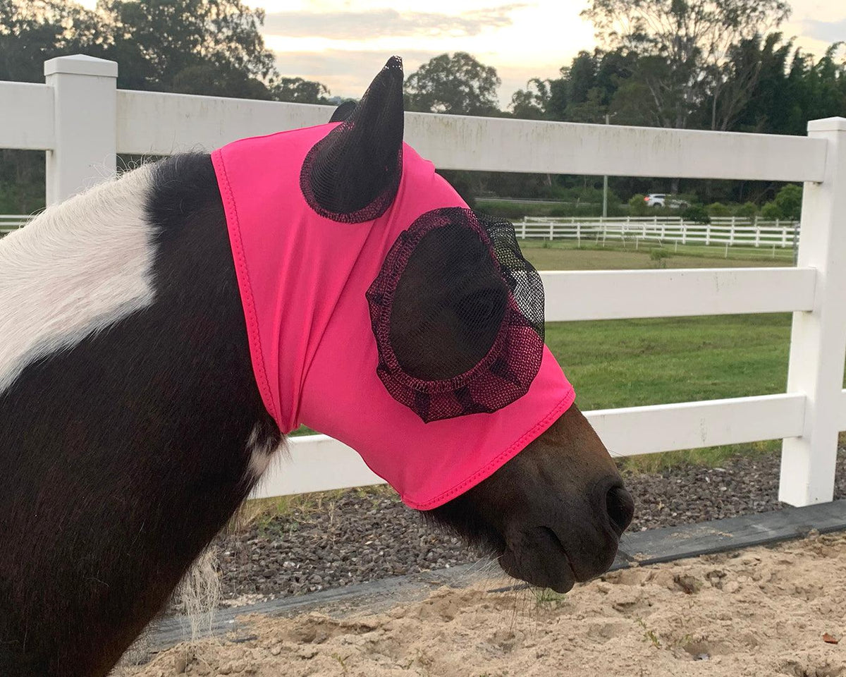 Piccolo Pull On Lycra Fly Mask