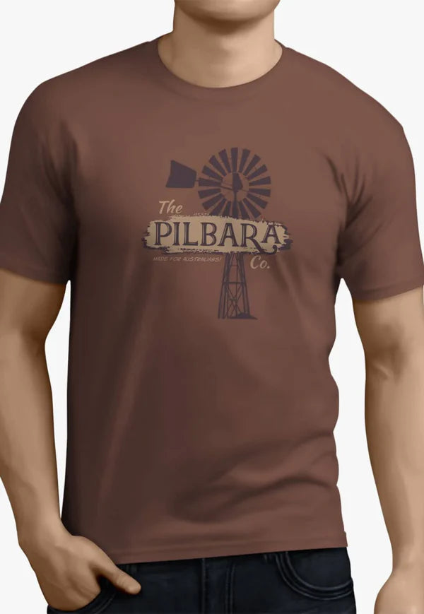 Pilbara Mens The Pilbara Co. T-Shirt