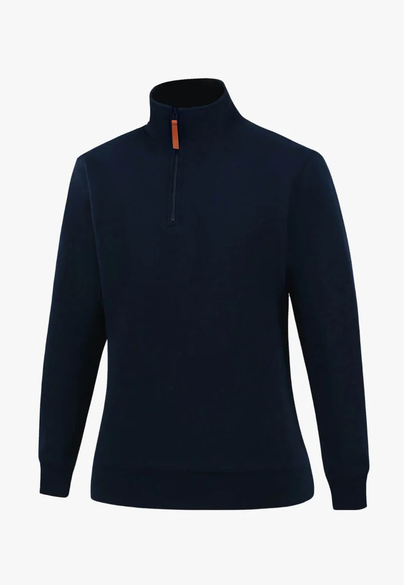 Pilbara Womens Zipper C/F Fleece Pullover