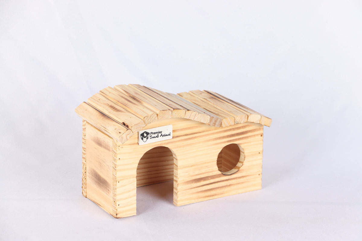 Premier Pet Natural Curved Roof Home