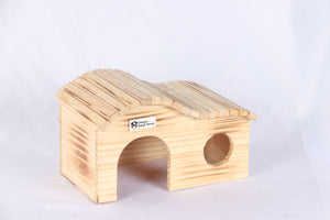 Premier Pet Natural Curved Roof Home
