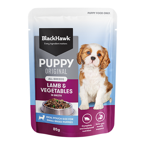 Black Hawk Puppy Lamb & Vegetables 85g