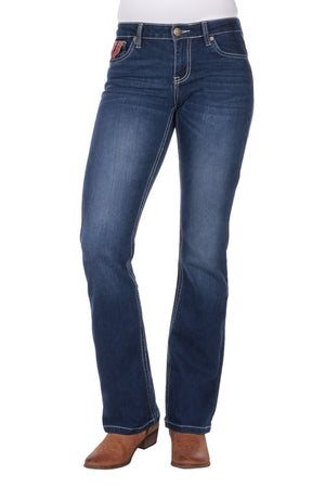 Pure Western Aztec Boot Cut Jean