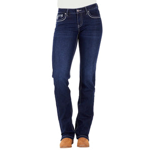 Pure Western Raina Straight Leg Jean