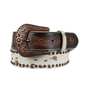 Pure Western Ayesha Cowhide Belt