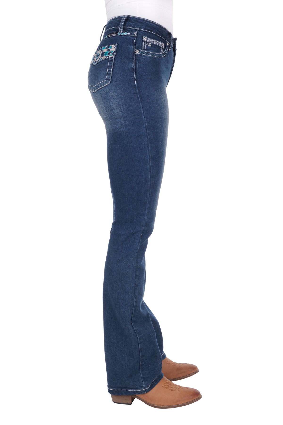Pure Western Abbi Hi-Rise Boot Cut Jean