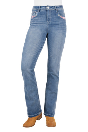 Pure Western Flora Hi-Rise Boot Cut Jean